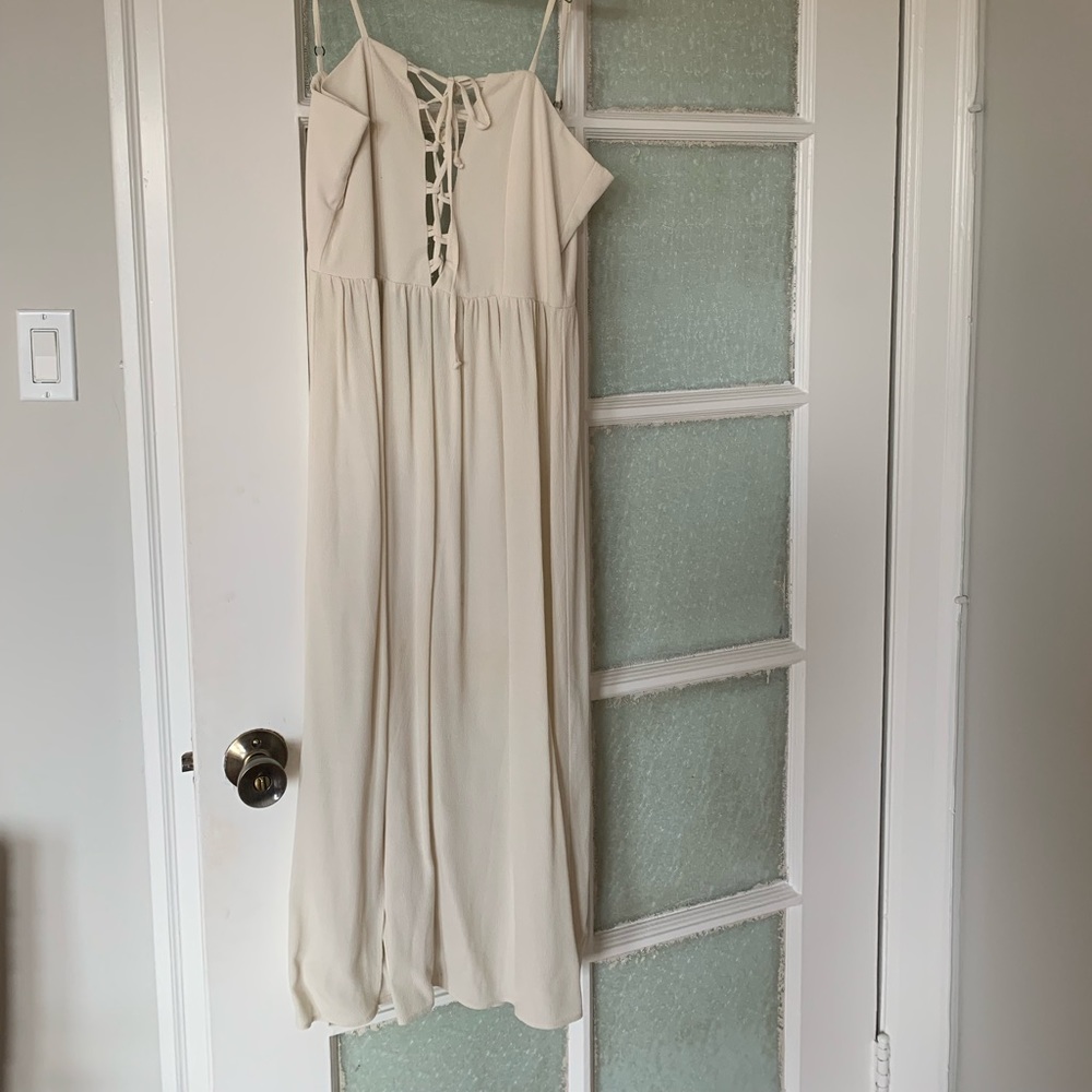 FLYNN SKYE Cream Dress